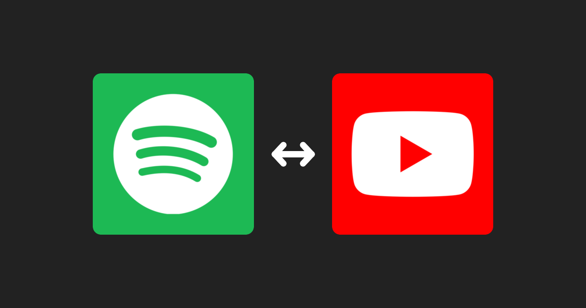 Youtube to Spotify Syncer landing page